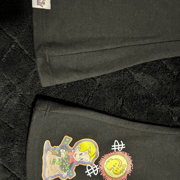 Brand new i needmachilli sweats size Large ‼️ brandnew‼️Black Sweatpants - Picture 4 of 4